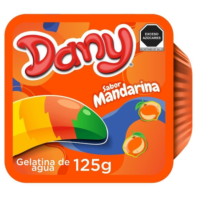 Gelatina De Agua Mandarina Dany (125grs)