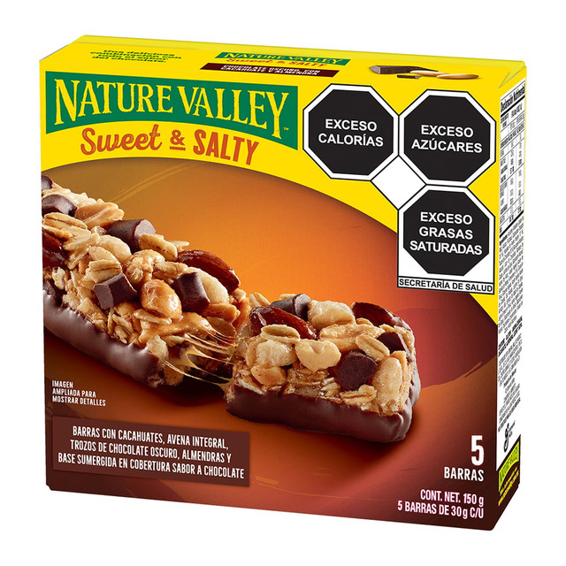 Granola Bars with Chocolate Nature Valley
