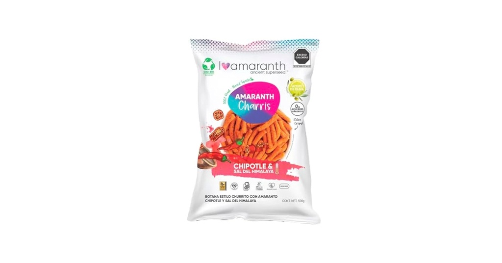 Churros de Amaranto con Chipotle (bolsa)K