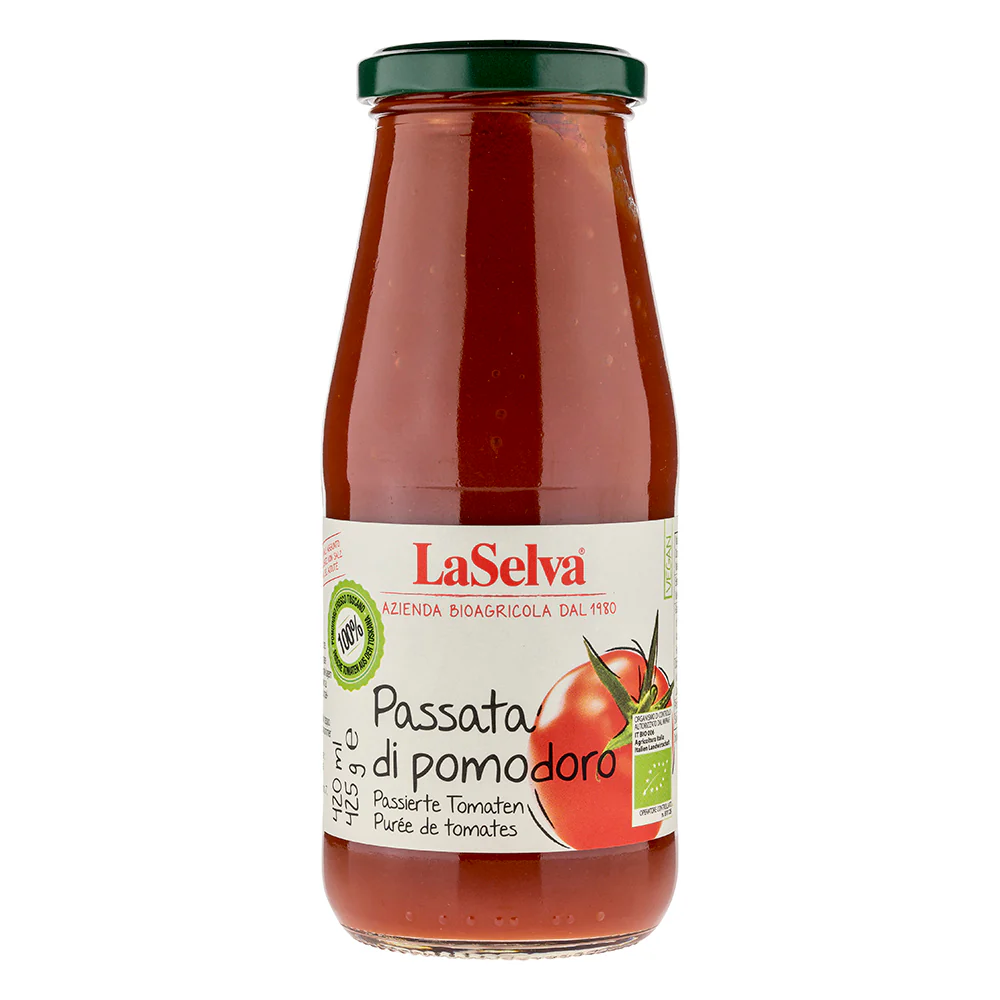 Puré de tomate orgánico vegano (pz) V