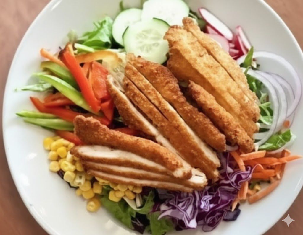 Shnitzel Salad 