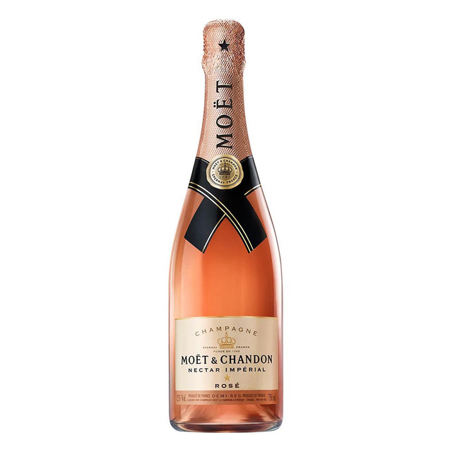 Champagne Rose, Moet & Chandon Nectar Imperial (25oz)