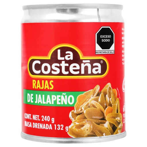 Chiles Jalapeños En Rajas 