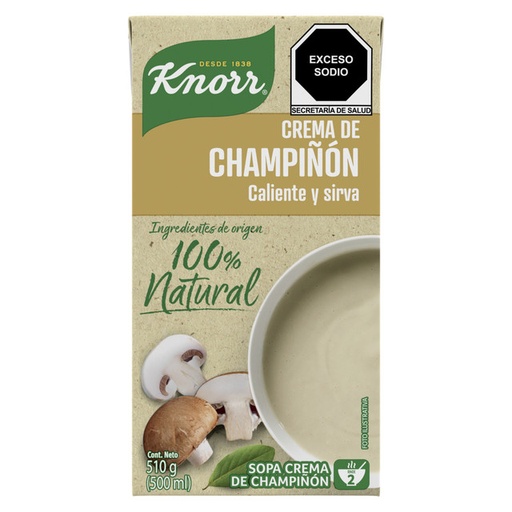 Crema De Champiñón (510grs)