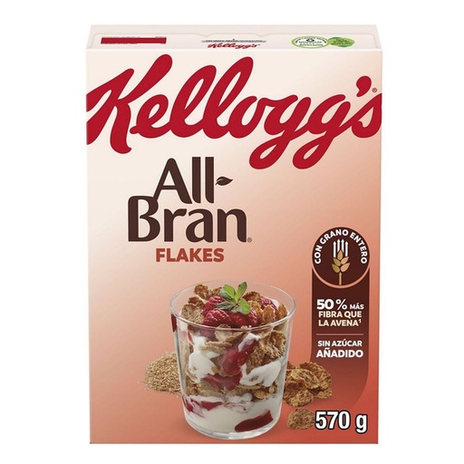 Whole Wheat Flakes Cereal All-Bran (box)