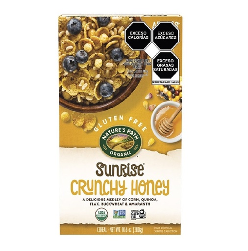 Cereal Hojuelas De Maíz Con Miel Orgánico (caja)