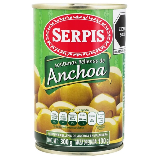 Aceitunas Rellenas De Anchoas 