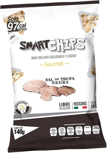 Botana de Maíz Inflado con Sal de Trufa Negra (bolsa)